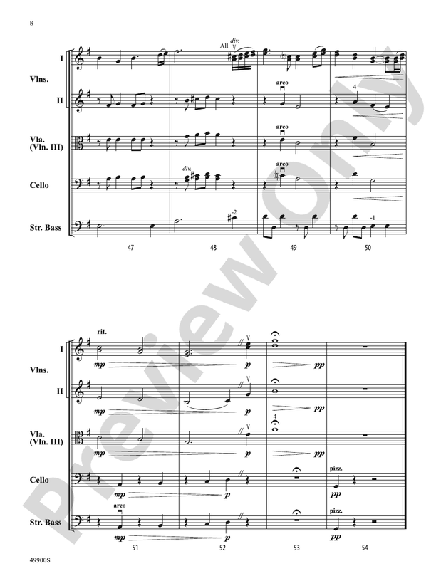 To the Moon and Back - String Orchestra Conductor Score & Parts (Digital Download)