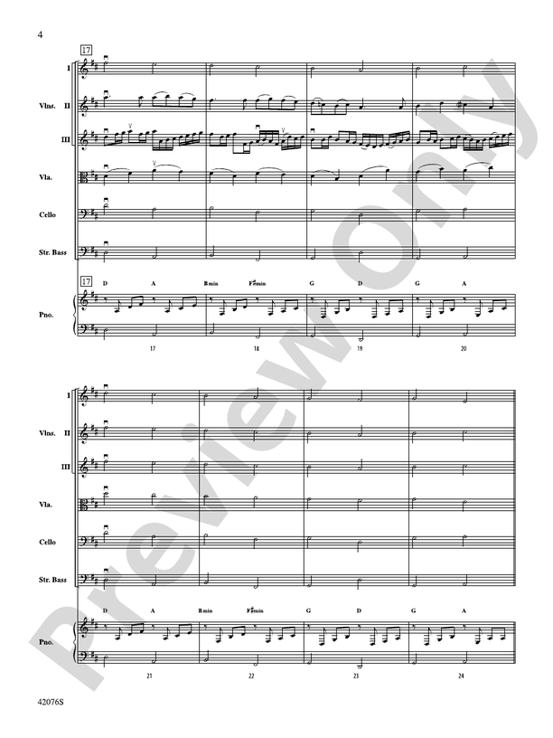Celtic Canon – String Orchestra Conductor Score & Parts (Digital Download)