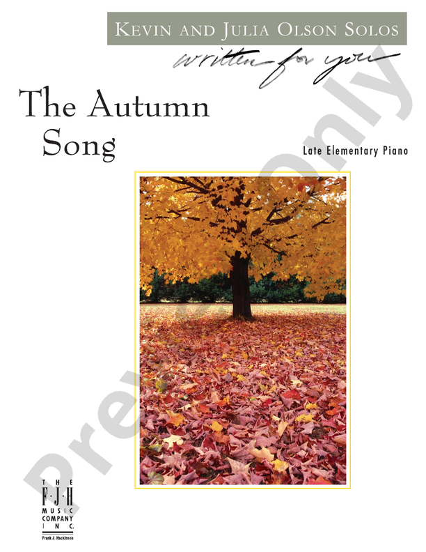 The Autumn Song - Piano (Digital Download)
