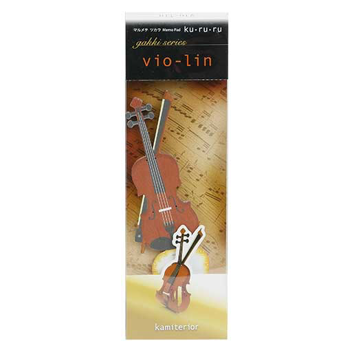Gift Cards - Violin & Bow. Box of 15 cards. Gakki Series by Kamiterior.
