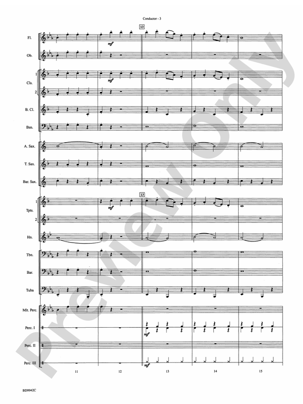 Sleigh Ride (Grade 2 Arr. Michael Story) - Concert Band Conductor Score & Parts (Digital Download)