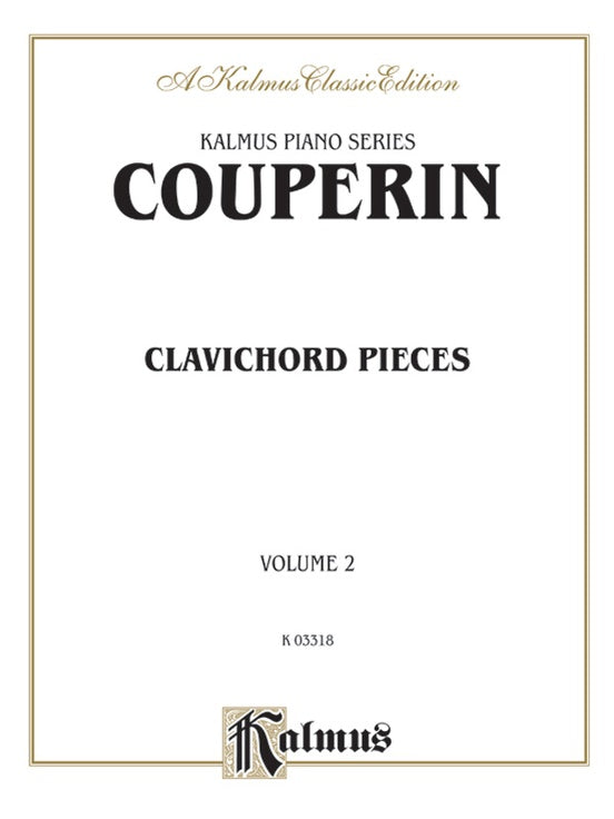 Couperin - Clavichord Pieces (Volume II) - Piano Solo (Digital Download)