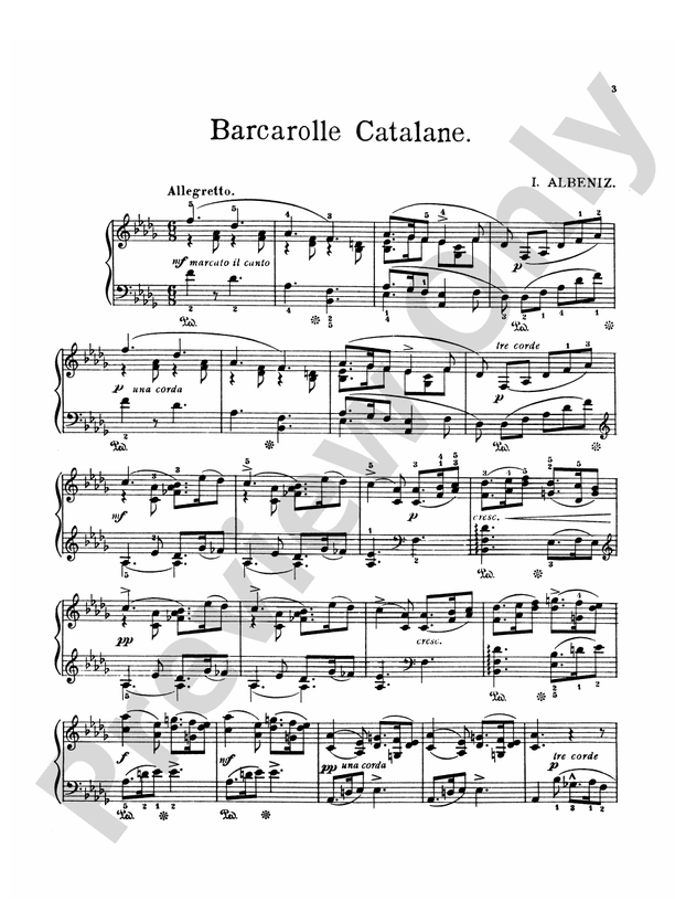 Albeniz - Collected Works (Volume II) - Piano Solo (Digital Download)