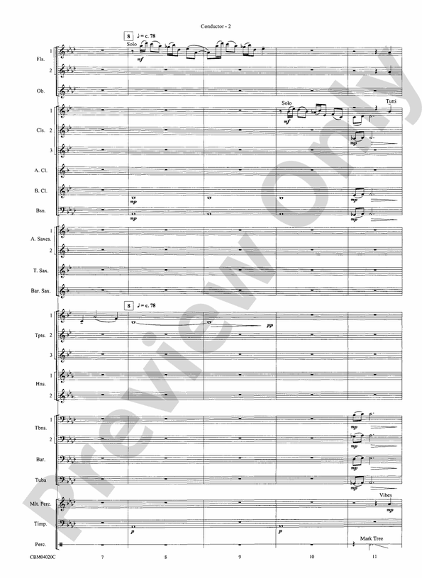 Ever Braver, Ever Stronger (An American Elegy) - Concert Band Conductor Score & Parts (Digital Download)