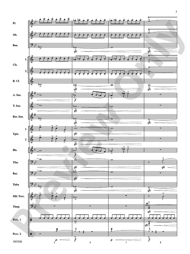 From the Realms of Glory! - Concert Band Conductor Score & Parts (Digital Download)