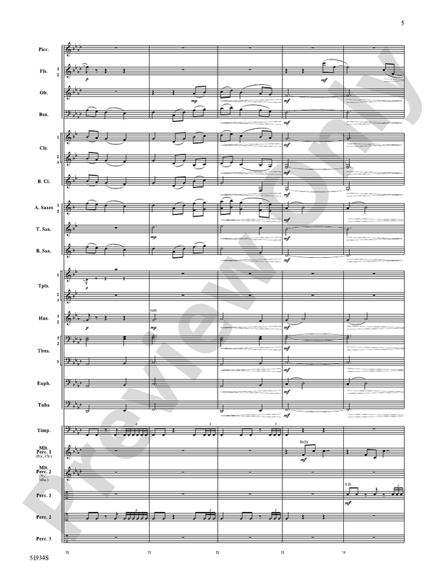 Pirates Revenge - Concert Band Conductor Score & Parts(Digital Download)