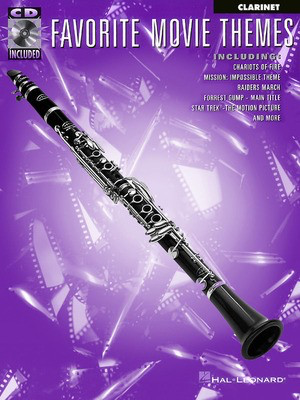 Favorite Movie Themes - Clarinet/CD Hal Leonard 841167
