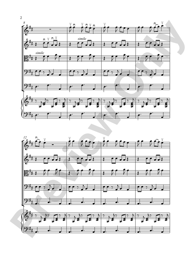 Spanish Fiesta - Loreta Fin – String Orchestra Conductor Score & Parts (Digital Download)