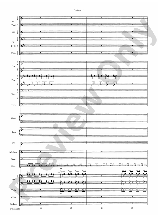 American Salute – Full Orchestra Conductor Score & Parts (Digital Download)