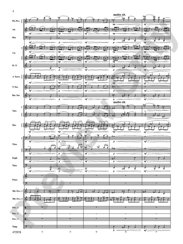 Phantasmagoria - Concert Band Conductor Score & Parts (Digital Download)