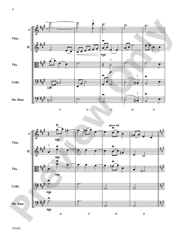 A Southwest Serenade – String Orchestra Conductor Score & Parts (Digital Download)