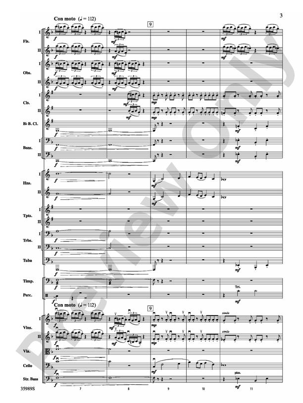 Wild Blue Yonder – Ful Orchestra Conductor Score & Parts (Digital Download)