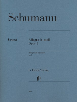 Allegro Op 8 B Min - Robert Schumann - Piano G. Henle Verlag Piano Solo