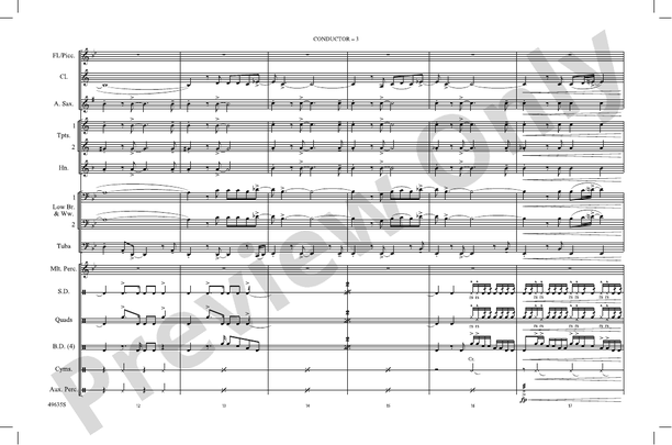 Creep – Marching Band Conductor Score & Parts (Digital Download)