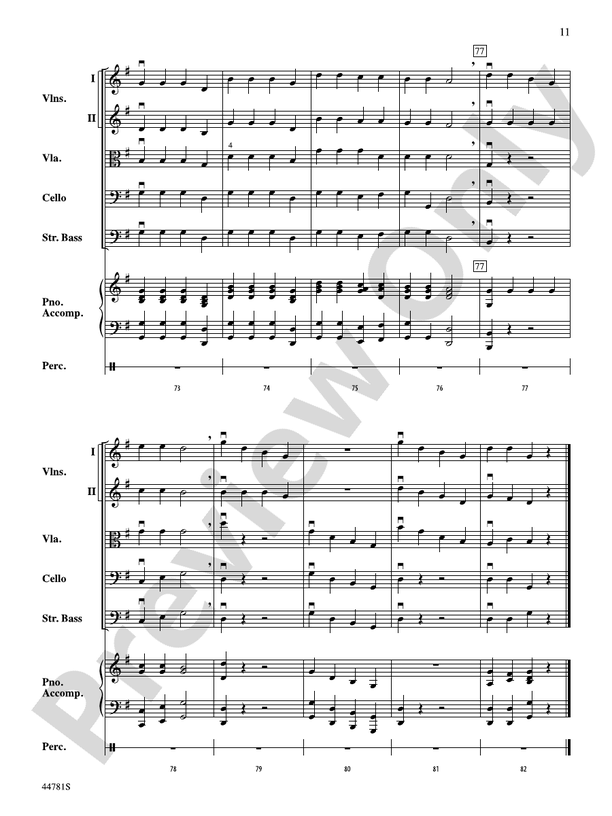 German Christmas Carols - String Orchestra Conductor Score & Parts (Digital Download)