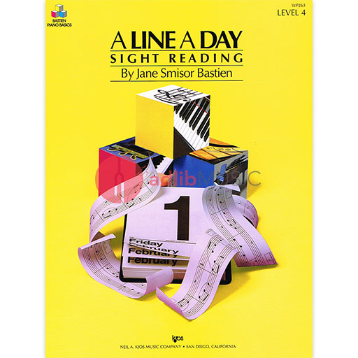 LINE A DAY SIGHT READING LEV 4 - BASTIEN - KJOS