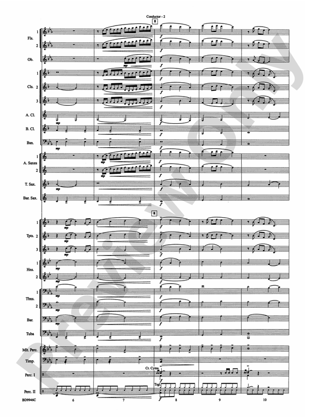 Winterfest - Concert Band Conductor Score & Parts (Digital Download)
