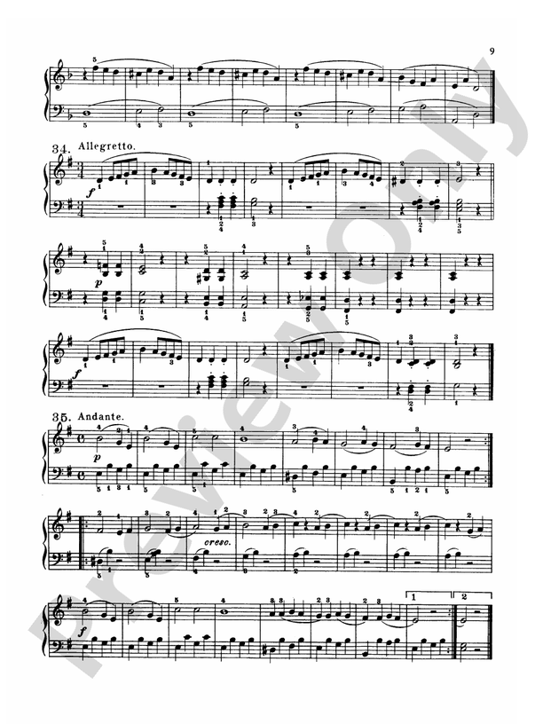 Gurlitt - The First Steps of the Young Pianist, Op. 82 - Piano Solo (Digital Download)