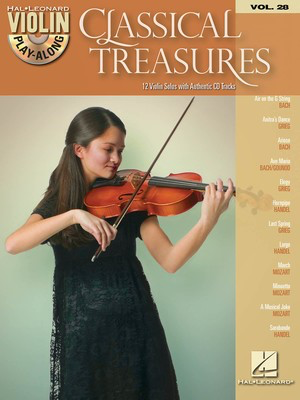 Classical Treasures - Violin Play-Along Volume 28 - Various - Violin Hal Leonard /CD