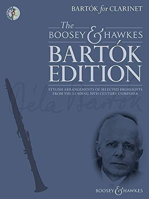 Bartok for Clarinet - Stylish arrangements of selected highlights from the leading 20th-centur - Bela Bartok - Clarinet Hywel Davies Boosey & Hawkes /CD