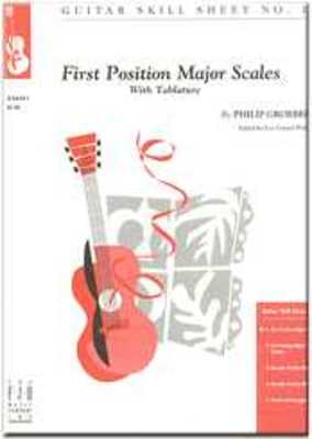 No. 1, First Position Major Scales - Philip Groeber - Guitar FJH Music Company Chart