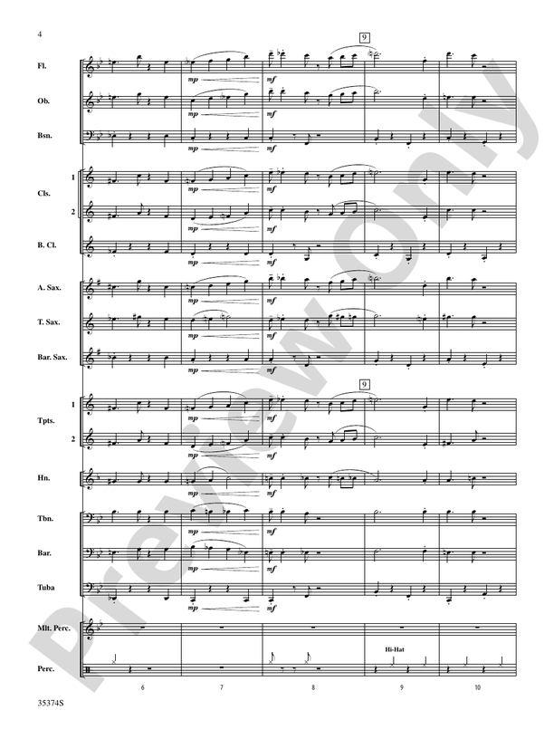 At the Ragtime Ball - Concert Band Conductor Score & Parts (Digital Download)