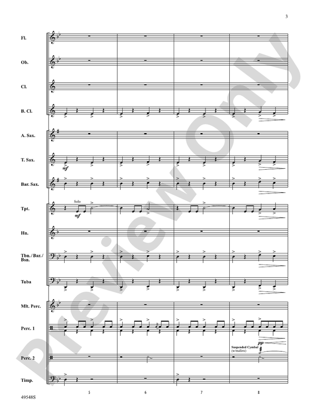 March of the Martians - Concert Band Conductor Score & Parts (Digital Download)