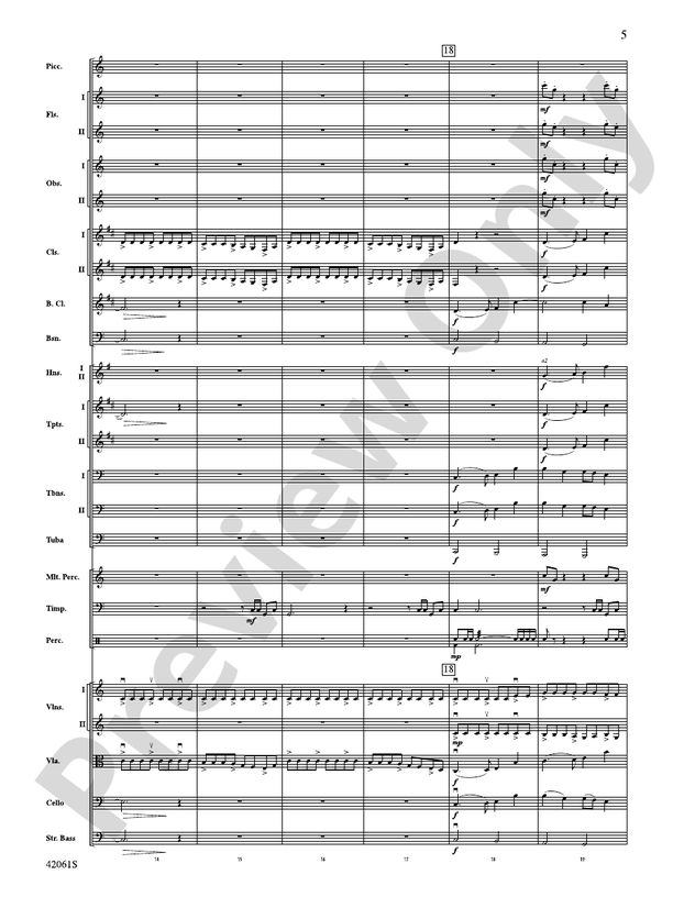 South County Sketches – Full Orchestra Conductor Score & Parts (Digital Download)