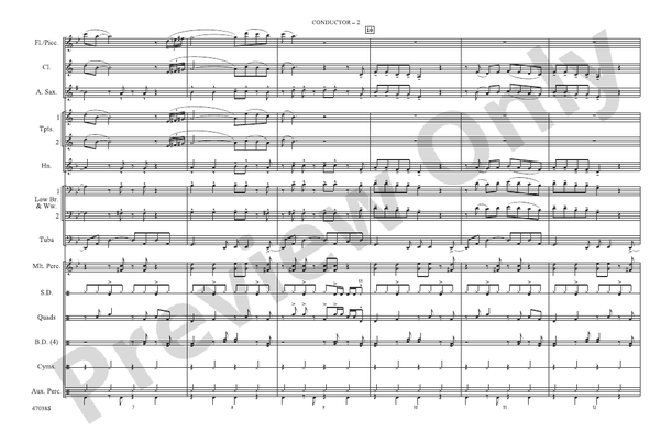 Havana – Marching Band Conductor Score & Parts (Digital Download)
