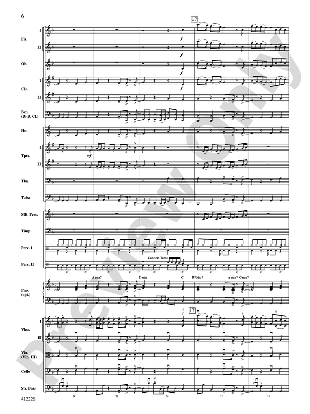 Treasure - Full Orchestra Conductor Score & Parts (Digital Download)