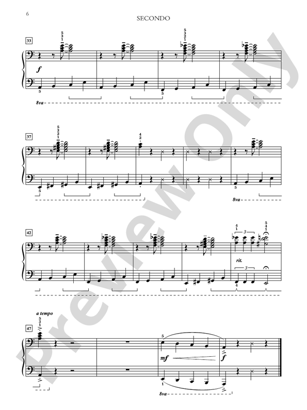 Dances for Two, Book 3: 5 Late Intermediate Piano Duets in Dance Styles - 1 Piano, 4 Hands (Digital Download)