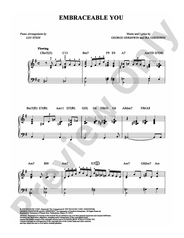 Embraceable You - DSM-PS-0008601 - Piano (Digital Download)