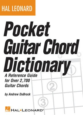 Hal Leonard Pocket Guitar Chord Dictionary - Guitar Various Authors Hal Leonard