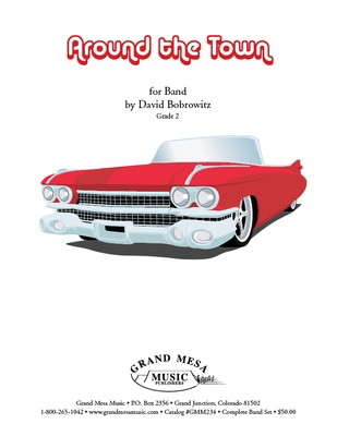 Around the Town - David Bobrowitz - Grand Mesa Music Score