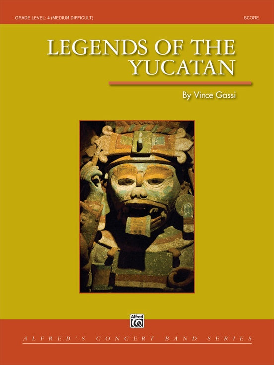 Legends of the Yucatan - Concert Band Conductor Score & Parts (Digital Download)
