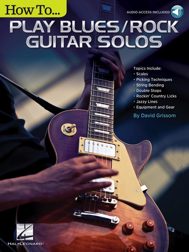 How to Play Blues/Rock Guitar Solos - Guitar Online Audio - Hal Leonard