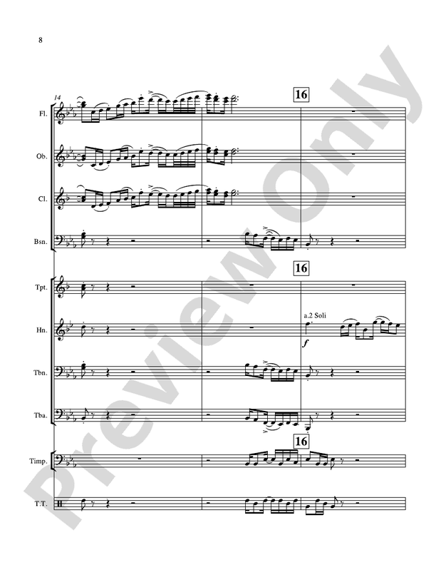 Chautauqua West - Concert Band Conductor Score & Parts (Digital Download)