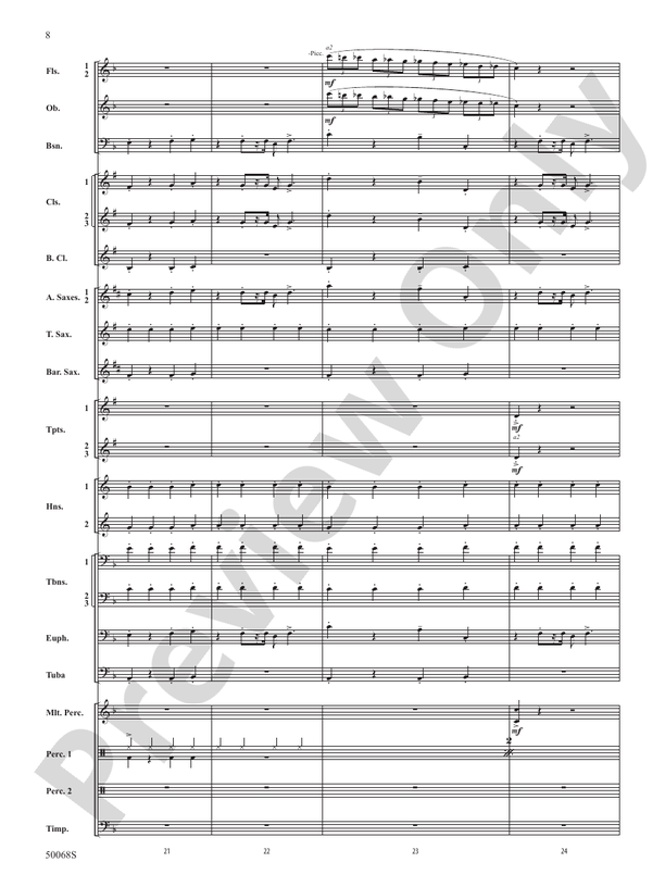 Annie - Concert Band Conductor Score & Parts (Digital Download)