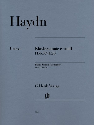 Piano Sonata c minor Hob. XVI:20 - Joseph Haydn - Piano G. Henle Verlag Piano Solo