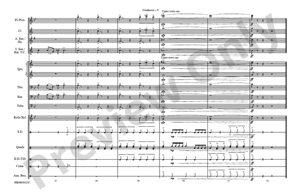 What'd I Say – Marching Band Conductor Score & Parts (Digital Download)