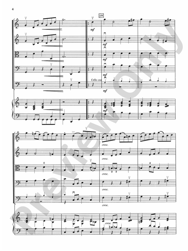 Bach Suite – String Orchestra Conductor Score & Parts (Digital Download)