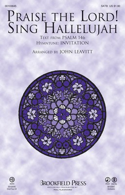 Praise The Lord! Sing Hallelujah - Early American Tune - SATB John Leavitt Brookfield Press Choral Score Octavo