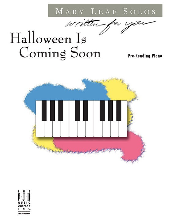 Halloween is Coming Soon - Piano (Digital Download)