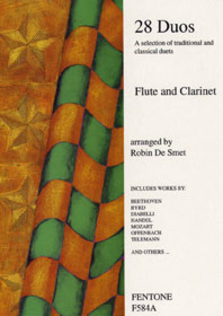 28 Duos for Flute and Clarinet - Robin de Smet - Fentone