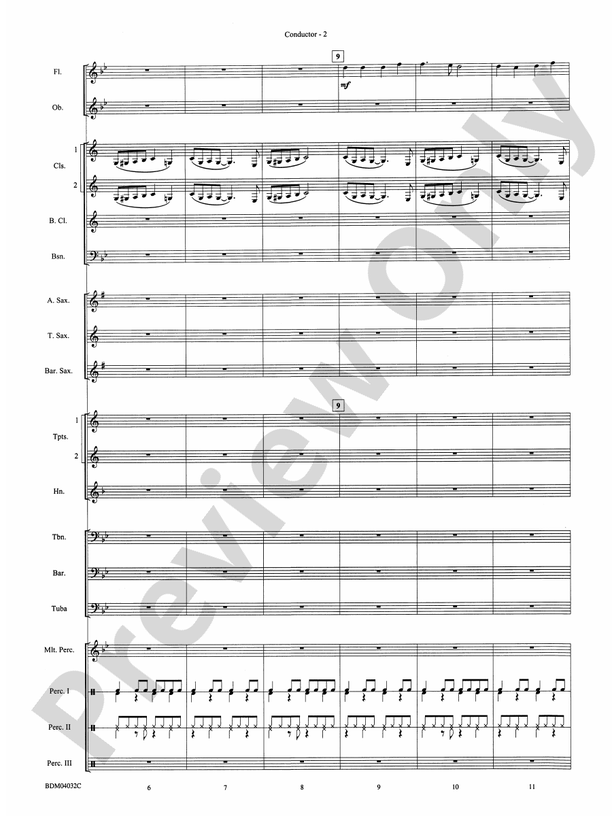 Caribbean Christmas - Concert Band Conductor Score & Parts (Digital Download)