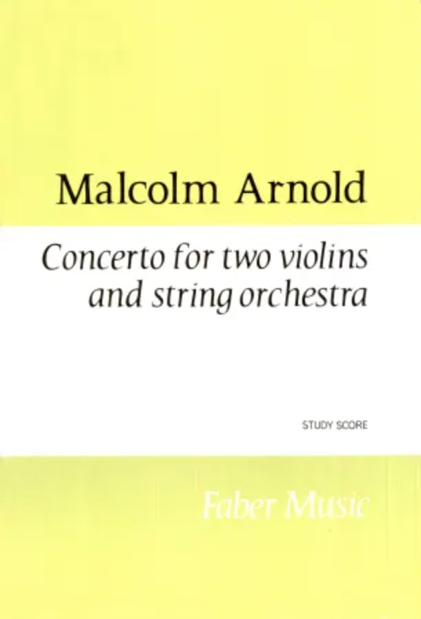 CONCERTO FOR 2 VIOLINS STUDY SC