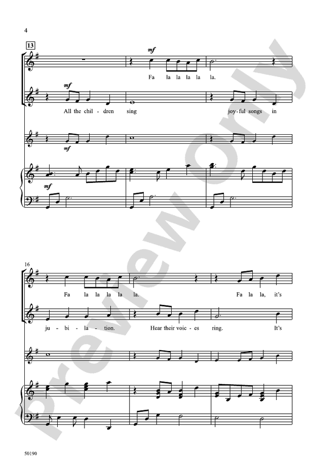 Christmastime Again - 2 Part Treble Choral Octavo (Digital Download)