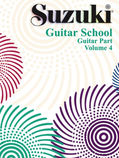 Suzuki Guitar School Book/Volume 4 - Guitar Book Summy Birchard 0397
