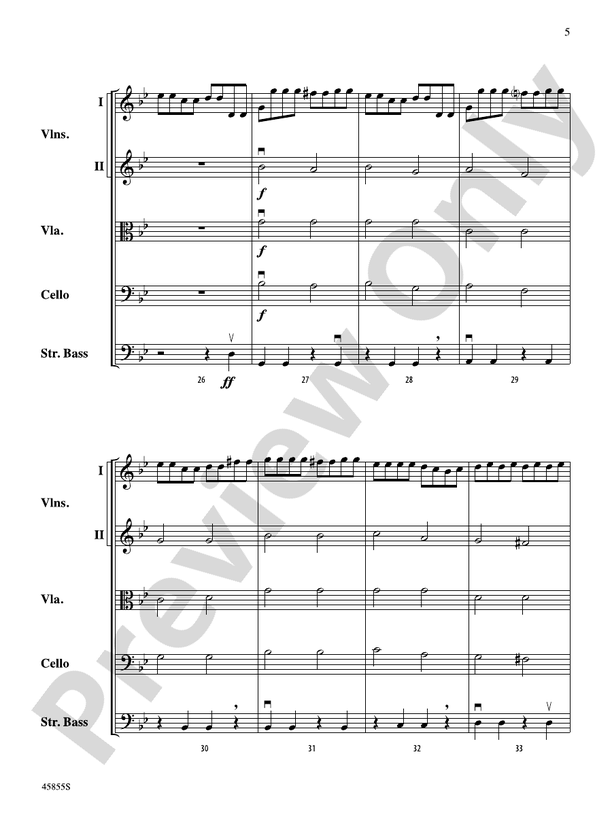 Midnight Howl - String Orchestra Conductor Score & Parts (Digital Download)