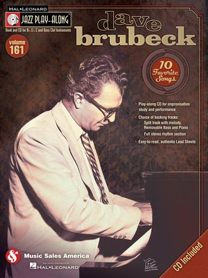 Dave Brubeck - Jazz Play-Along Volume 161 - Bb Instrument|Bass Clef Instrument|C Instrument|Eb Instrument Hal Leonard Lead Sheet Softcover/CD
